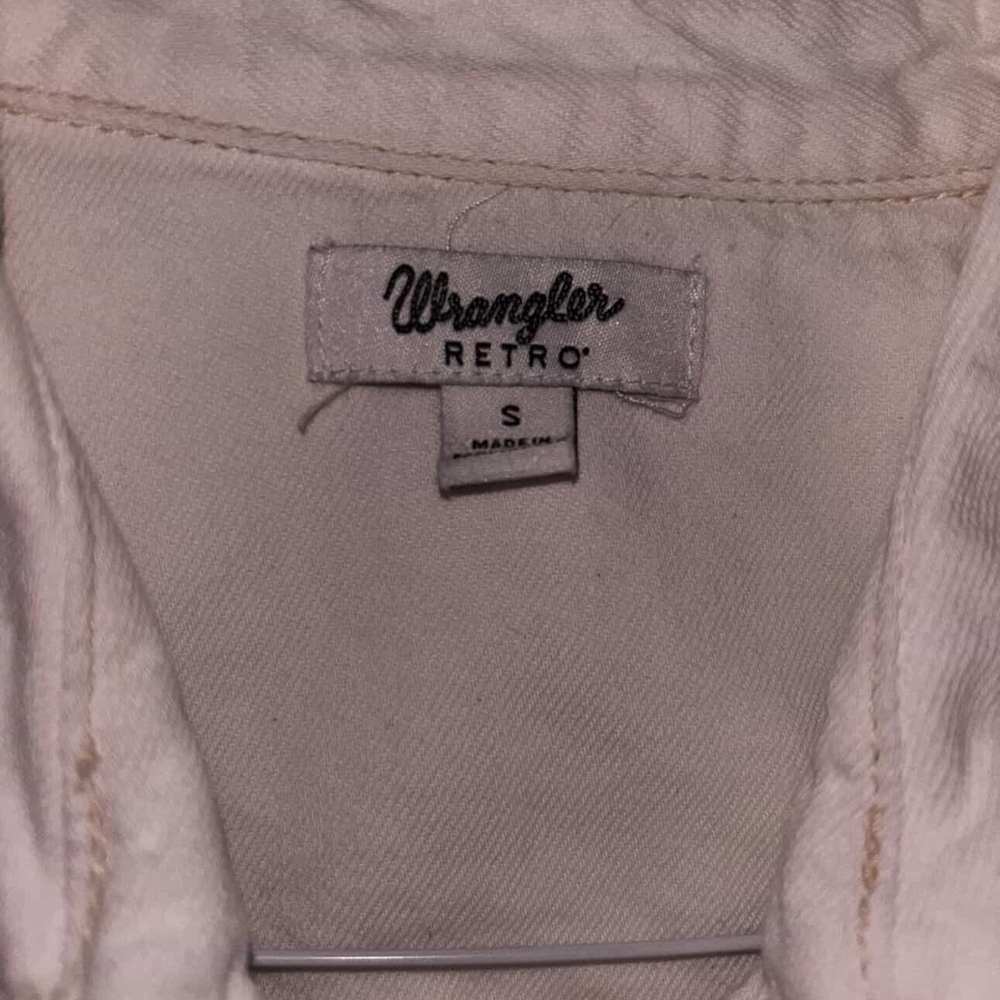 Wrangler Retro White Denim Dress - Picture 3 of 3